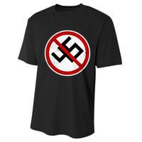 Antitrump Anti 45 Anti Nazi Performance Sprint T-Shirt