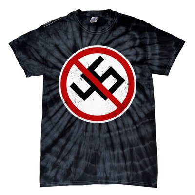 Antitrump Anti 45 Anti Nazi Tie-Dye T-Shirt