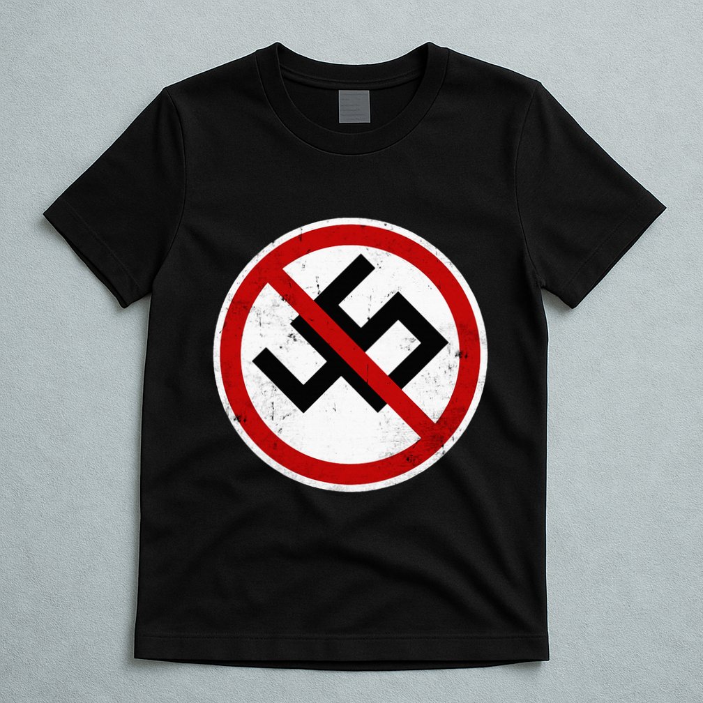 Antitrump Anti 45 Anti Nazi T-Shirt