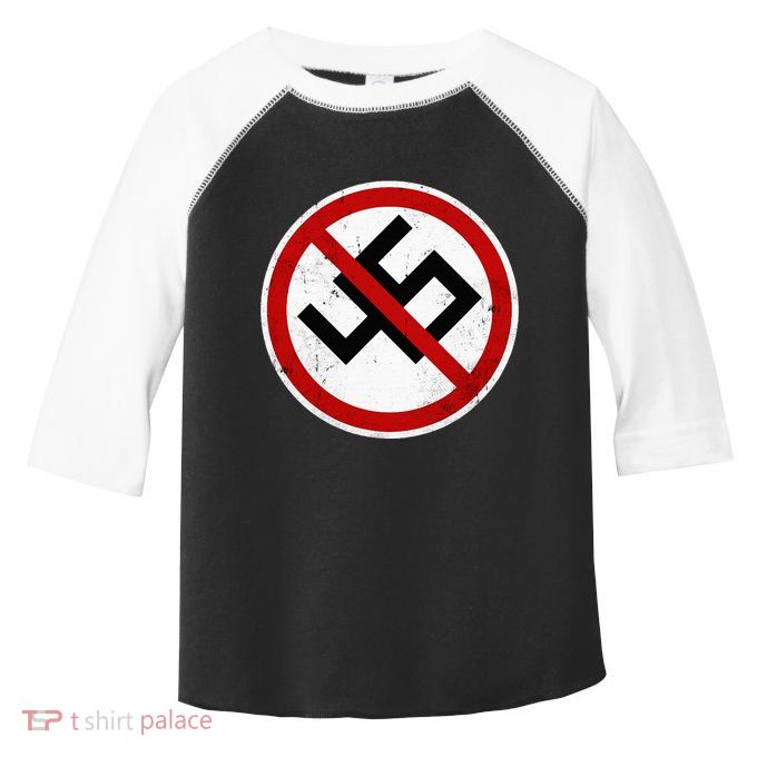 Antitrump Anti 45 Anti Nazi Toddler Fine Jersey T-Shirt