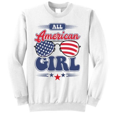 All American 4th Of July Family Matching Sweatshirt