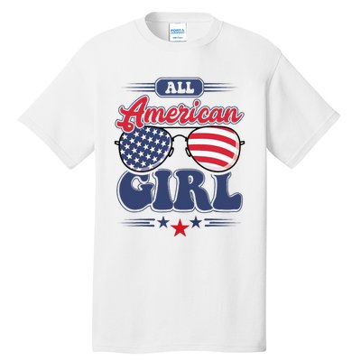 All American 4th Of July Family Matching Tall T-Shirt