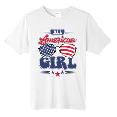 All American 4th Of July Family Matching Tall Fusion ChromaSoft Performance T-Shirt