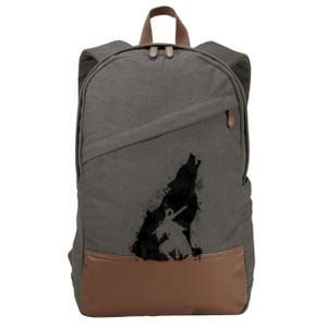 A Cotton Canvas Backpack