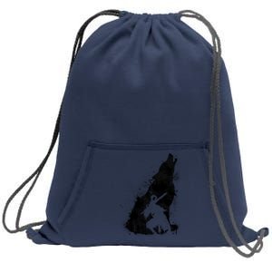 A Sweatshirt Cinch Pack Bag