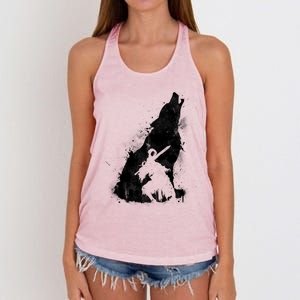 A Women's Knotted Racerback Tank