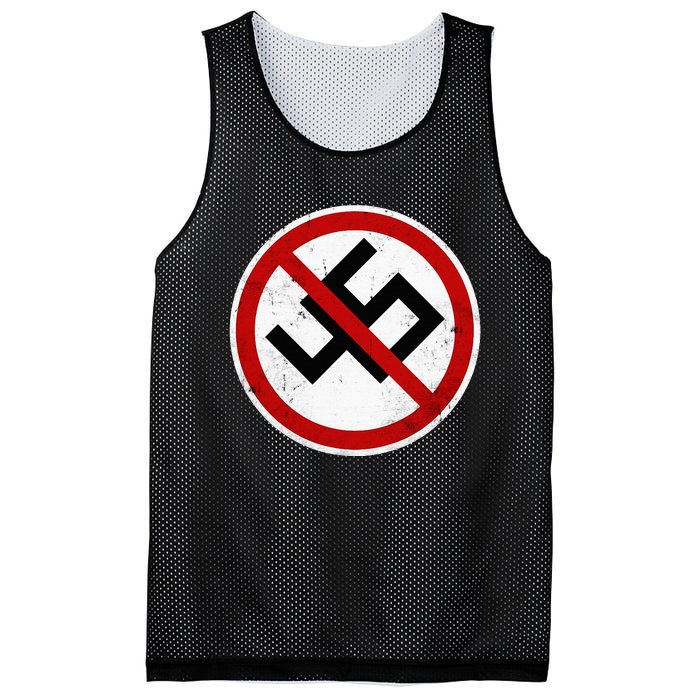 Antitrump Anti 45 Anti Nazi Mesh Reversible Basketball Jersey Tank