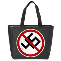 Antitrump Anti 45 Anti Nazi Zip Tote Bag