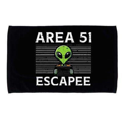 Alien Area 51 Escapee Microfiber Hand Towel