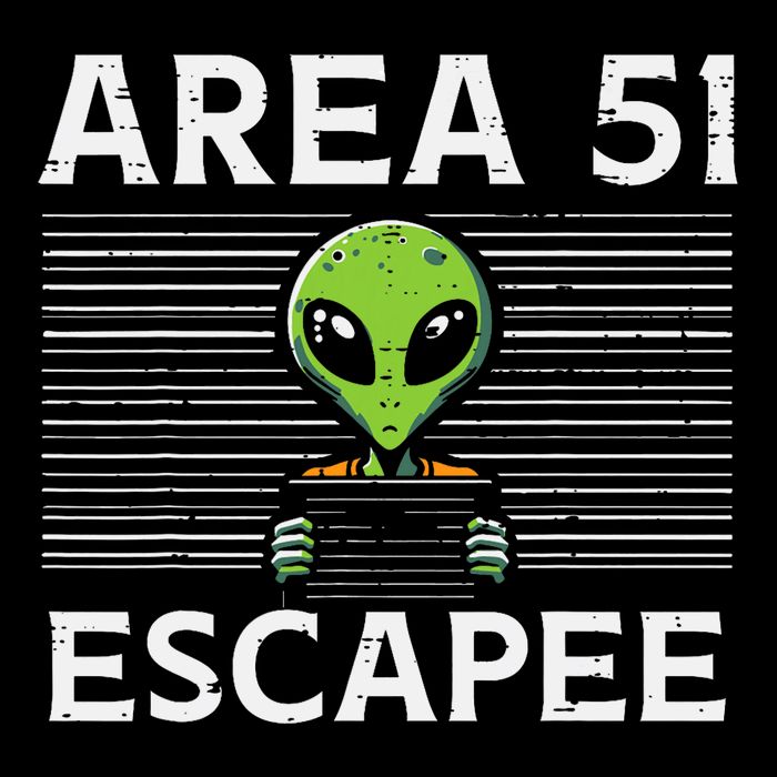 Alien Area 51 Escapee Funny Costume Ufo Apron