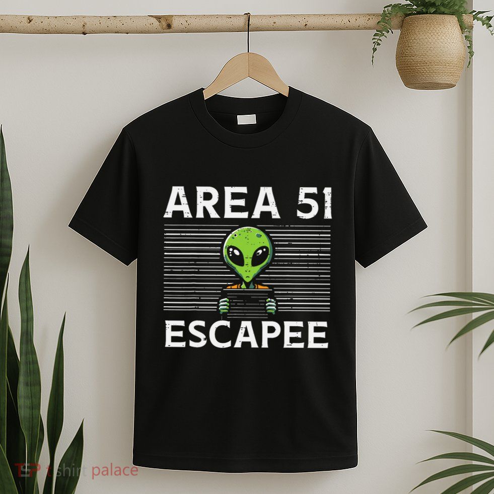 Alien Area 51 Escapee Funny Costume Ufo T-Shirt