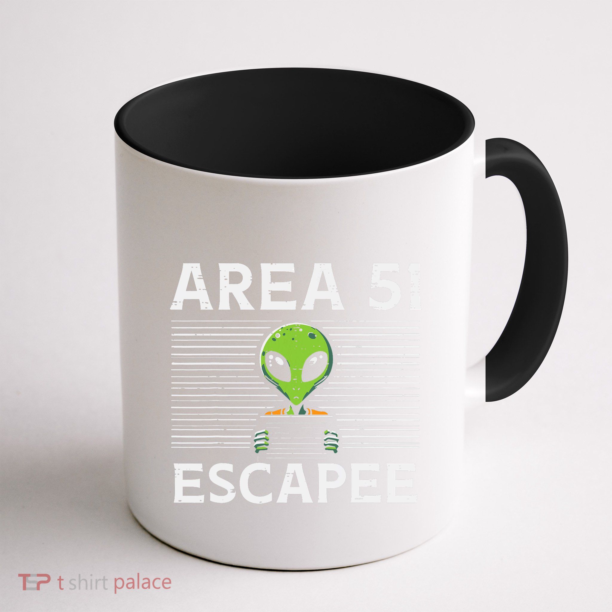 Alien Area 51 Escapee Funny Costume Ufo Mug