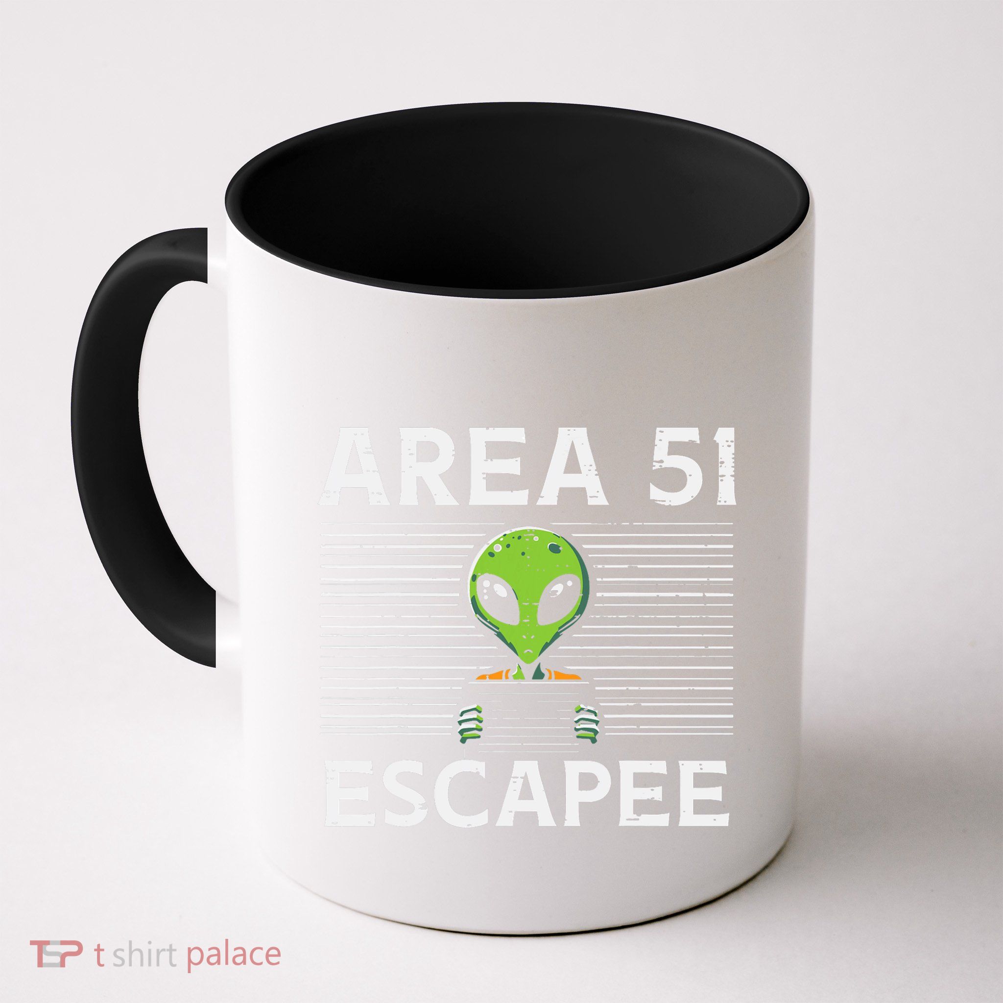 Alien Area 51 Escapee Funny Costume Ufo Mug