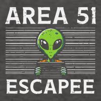 Alien Area 51 Escapee Funny Costume Ufo Vector Backpack