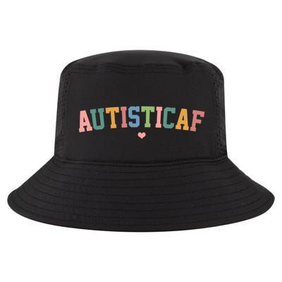 Autistic Af Autism Awareness Colorful Cool Comfort Performance Bucket Hat