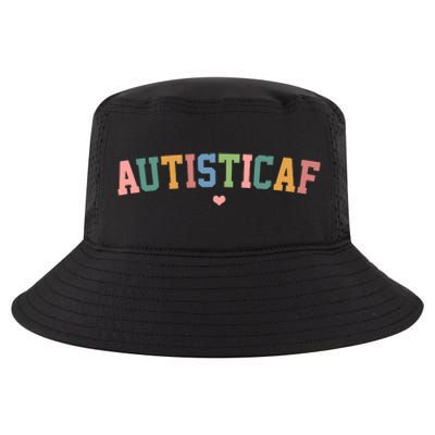 Autistic Af Autism Awareness Colorful Cool Comfort Performance Bucket Hat