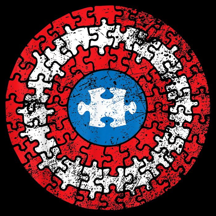 Autism Awareness America Shield Parody Spoof Design Mug