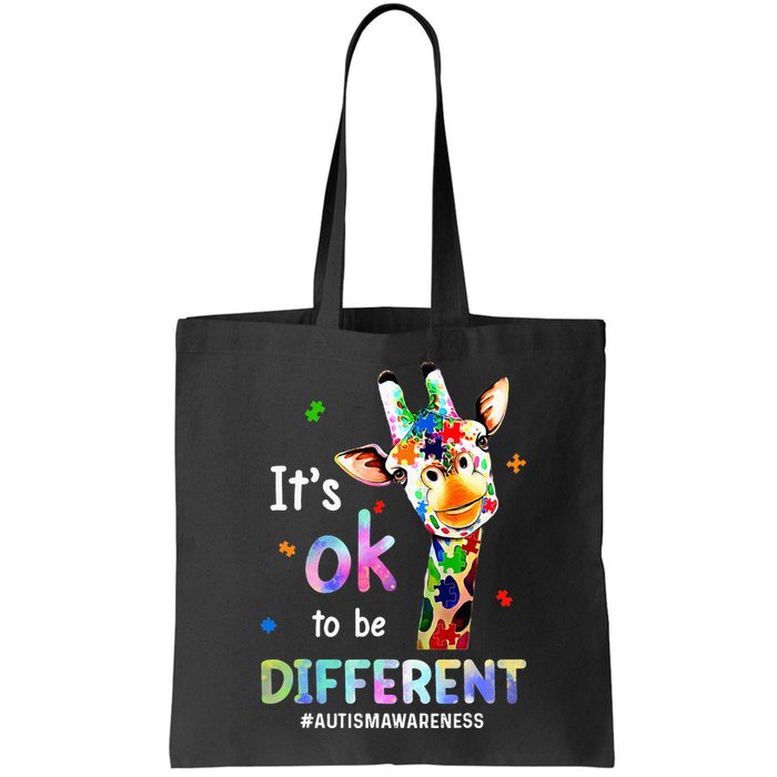Autism Awareness Acceptance Giraffe Its Ok To Be Different Bag