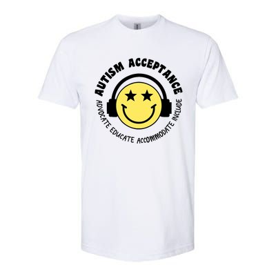 Autism Awareness Acceptance Special Education Teacher Softstyle® CVC T-Shirt