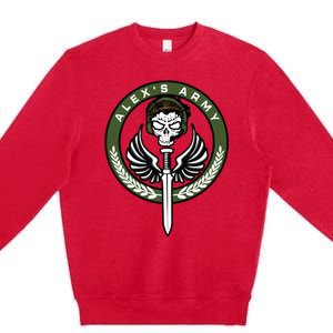 AlexS Army Premium Crewneck Sweatshirt