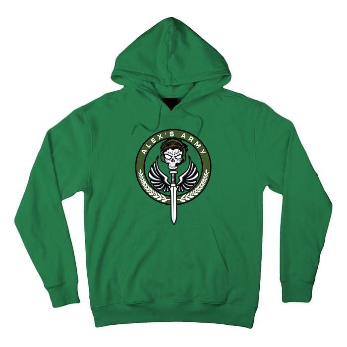 AlexS Army Tall Hoodie