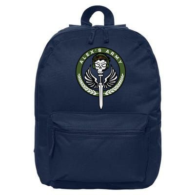 AlexS Army 16 in Basic Backpack