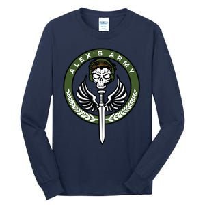 AlexS Army Tall Long Sleeve T-Shirt