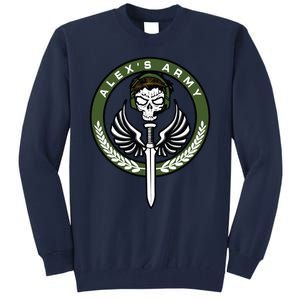 AlexS Army Tall Sweatshirt