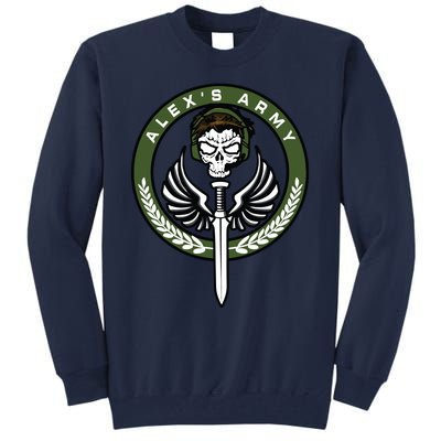 AlexS Army Tall Sweatshirt