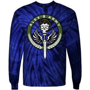 AlexS Army Tie-Dye Long Sleeve Shirt