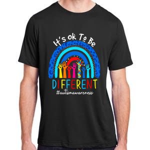 Autism Awareness Acceptance Wo Its Ok To Be Different Adult ChromaSoft Performance T-Shirt