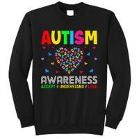 Autism Awareness Accept Understand Love ASD Motivational Sweatshirt