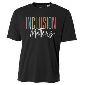 Autism Awareness Acceptance Inclusion Matters Cooling Performance Crew T-Shirt