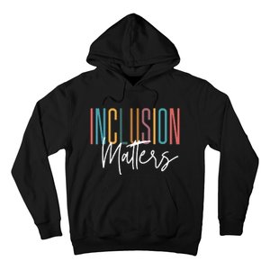 Autism Awareness Acceptance Inclusion Matters Hoodie