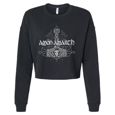 Amon Amarths Cropped Pullover Crew