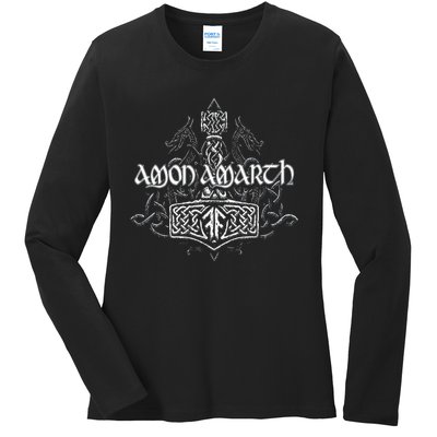 Amon Amarths Ladies Long Sleeve Shirt