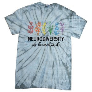 Autism Awareness Acceptance Neurodiversity Is Beautiful Tie-Dye T-Shirt