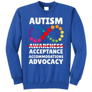 Autism Advocacy Acceptance Gift Sweatshirt