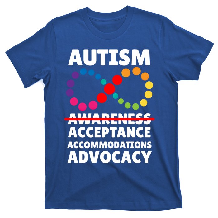 Autism Advocacy Acceptance Gift T-Shirt