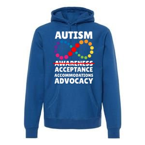 Autism Advocacy Acceptance Gift Premium Hoodie