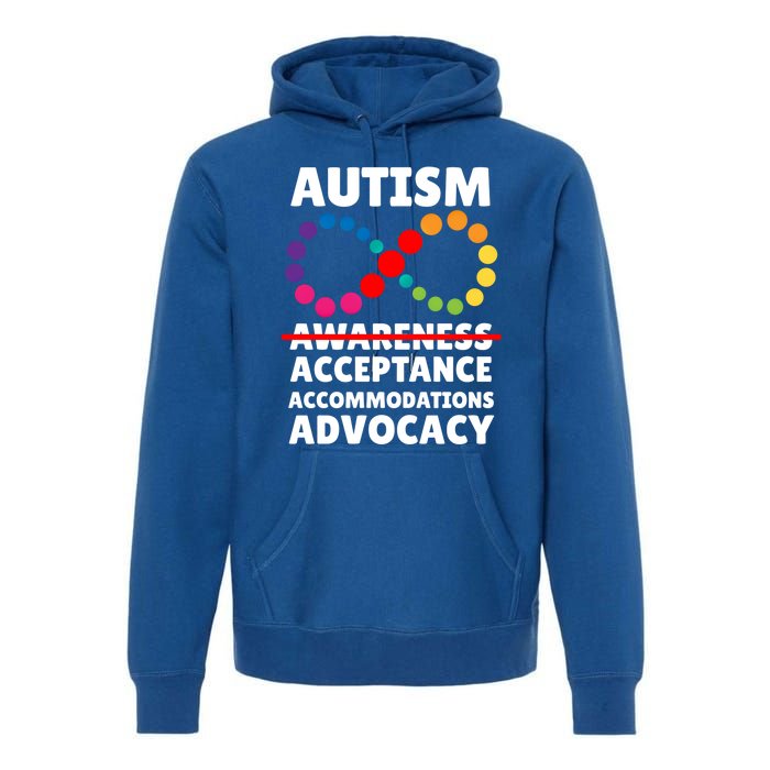 Autism Advocacy Acceptance Gift Premium Hoodie