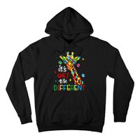 Autism Awareness Acceptance Women Its Ok To Be Different Hoodie