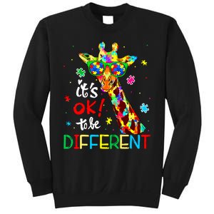 Autism Awareness Acceptance Women Its Ok To Be Different Sweatshirt