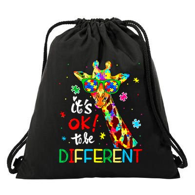 Autism Awareness Acceptance Women Its Ok To Be Different Drawstring Bag