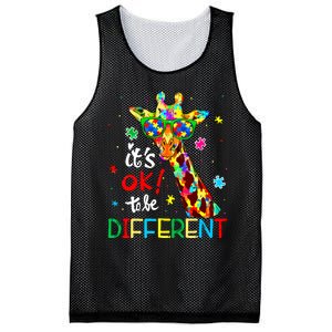 Autism Awareness Acceptance Women Its Ok To Be Different Mesh Reversible Basketball Jersey Tank