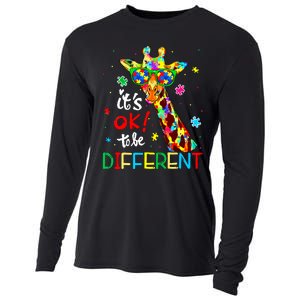 Autism Awareness Acceptance Women Its Ok To Be Different Cooling Performance Long Sleeve Crew