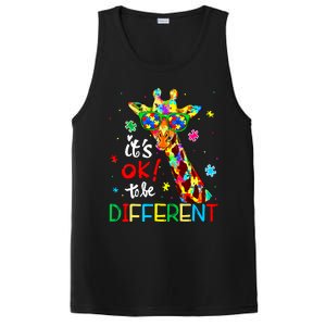 Autism Awareness Acceptance Women Its Ok To Be Different PosiCharge Competitor Tank