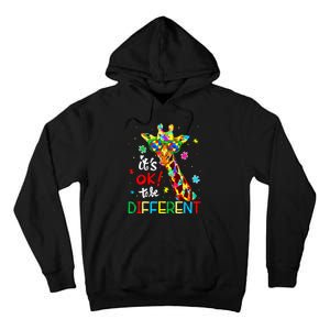 Autism Awareness Acceptance Women Its Ok To Be Different Tall Hoodie