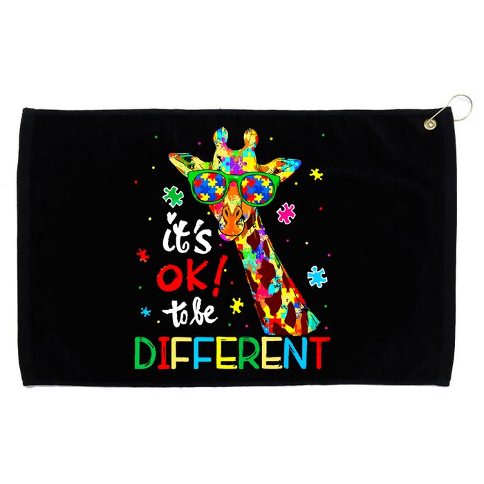 Autism Awareness Acceptance Women Its Ok To Be Different Grommeted Golf Towel