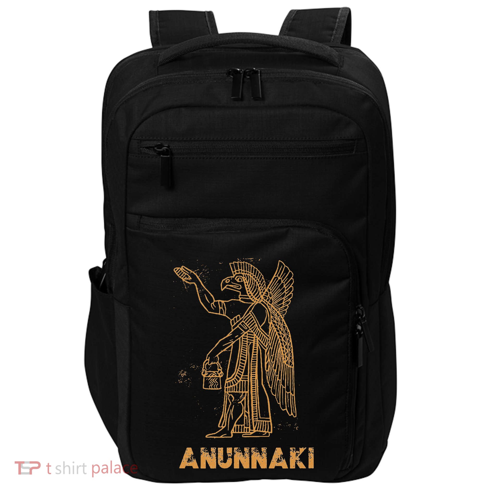 Anunnaki Ancient Astronaut Sumerian Alien Theorists Impact Tech Backpack